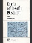 Co víte o filozofii 19.století 1.díl - náhled