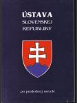 Ústava Slovenskej Republiky - náhled