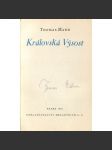 Královská Výsost [Thomas Mann; podpis; podepsaná kniha] - náhled