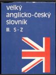 Velký anglicko-český slovník III. P-Z - náhled