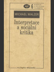 Interpretace a sociální kritika - náhled