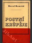 Postní krůpěje - Aforismy a poznámky o umění - náhled