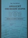 Anglický obchodní dopis - náhled