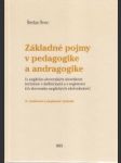 Základné pojmy v pedagogike a andragogike - náhled