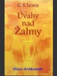 Úvahy nad žalmy - lewis clive staples - náhled