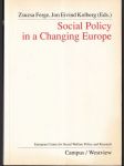 Social Policy in a Changing Europe - náhled