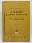 Botanisches Hilfs-und Wörterbuch für Gärtner, Gartenfreunde und Pfanzenliebhaber - náhled