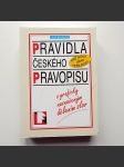 Pravidla českého pravopisu s graficky naznačeným dělením slov - náhled