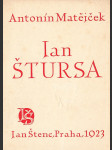 Jan Štursa - náhled