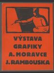 Výstava grafiky A. Moravce J. Ramobouska - náhled