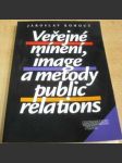 Veřejné mínění, image a metody public relations - náhled