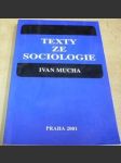 Texty ze sociologie - náhled
