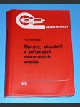 Opravy, zkoušení a seřizování motorových vozidel - náhled