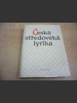 Česká středověká lyrika - náhled