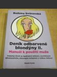 Deník odbarvené blondýny II. Manuál k použití muže - náhled