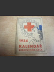 Kalendář zdravotníka ČSČK 1954 - náhled