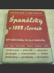 Španělsky v 1000 slovech - náhled
