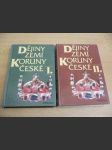 Dějiny zemí Koruny české I. a II. díl, 2 svazky - náhled