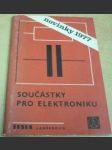 Součástky pro elektroniku. Novinky - náhled