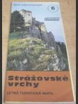 Strážovské vrchy. Letná turistická mapa - náhled