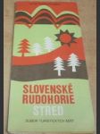 Slovenské rudohorie stred. Letná turistická mapa - náhled