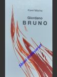 Giordano bruno - mácha karel - náhled