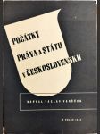 Počátky práva a státu v Československu - náhled