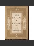 Juvenilie. Dílo F. X. Šaldy, sv. I. - Stati, články a recense z let 1891-1899 (obálka V. H. Brunner) - náhled