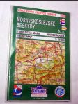 Moravskoslezské beskydy turistická mapa - náhled