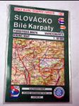 Slovácko bílé karpaty turistická mapa - náhled