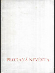 Prodaná nevěsta - komická zpěvohra ve třech jednáních - náhled