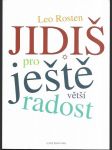 Jidiš pro ještě větší radost - náhled