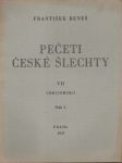 Pečeti české šlechty VII. - náhled