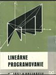 Lineárne programovanie - náhled