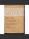 Časopis Národního muzea 1827-1956, svazek I. Systematický seznam - náhled