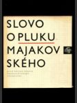 Slovo o pluku Majakovského - lyrika, agitace, poemy, dokumenty - náhled