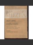 Časopis Národního muzea 1827-1956, svazek I. Systematický seznam a II. Jmenný seznam (2 svazky) - náhled