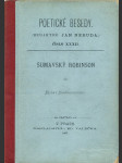 Krásnohorská El.: Šumavský Robinson, Pha., 1887 - náhled