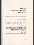 Dokumentačné fondy národopisného ústavu SAV (veľký formát) - náhled