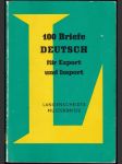 100 briefe deutsch fur Export und Import - náhled