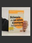 Dictionnaire des 500 notions économiques indispensables - náhled