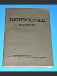 Technologie - Materiál  ,.1954 - náhled