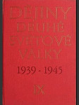 Dějiny druhé světové války 1939-1945. Svazek 9 - náhled