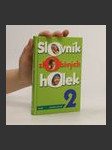 Slovník zlobivých holek. 2. - náhled