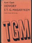 Hovory s T.G. Masarykem - náhled