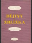 Josef Čapek: Dějiny zblízka (soubor satirických kreseb) - náhled