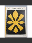 Art International. Volume X, No. 10 (December 1966) [moderní, poválečné umění; časopisy; Švýcarsko] - náhled