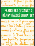 Dějiny italské literatury - náhled