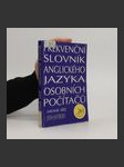 Frekvenční slovník anglického jazyka osobních počítačů - náhled