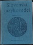 Slovenskí jazykovedci (1986-1995) (s venovaním a podpisom autora) - náhled